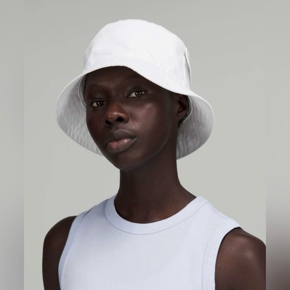 Lululemon On My Level Bucket Hat Pocket White Size M / L - Picture 4 of 9